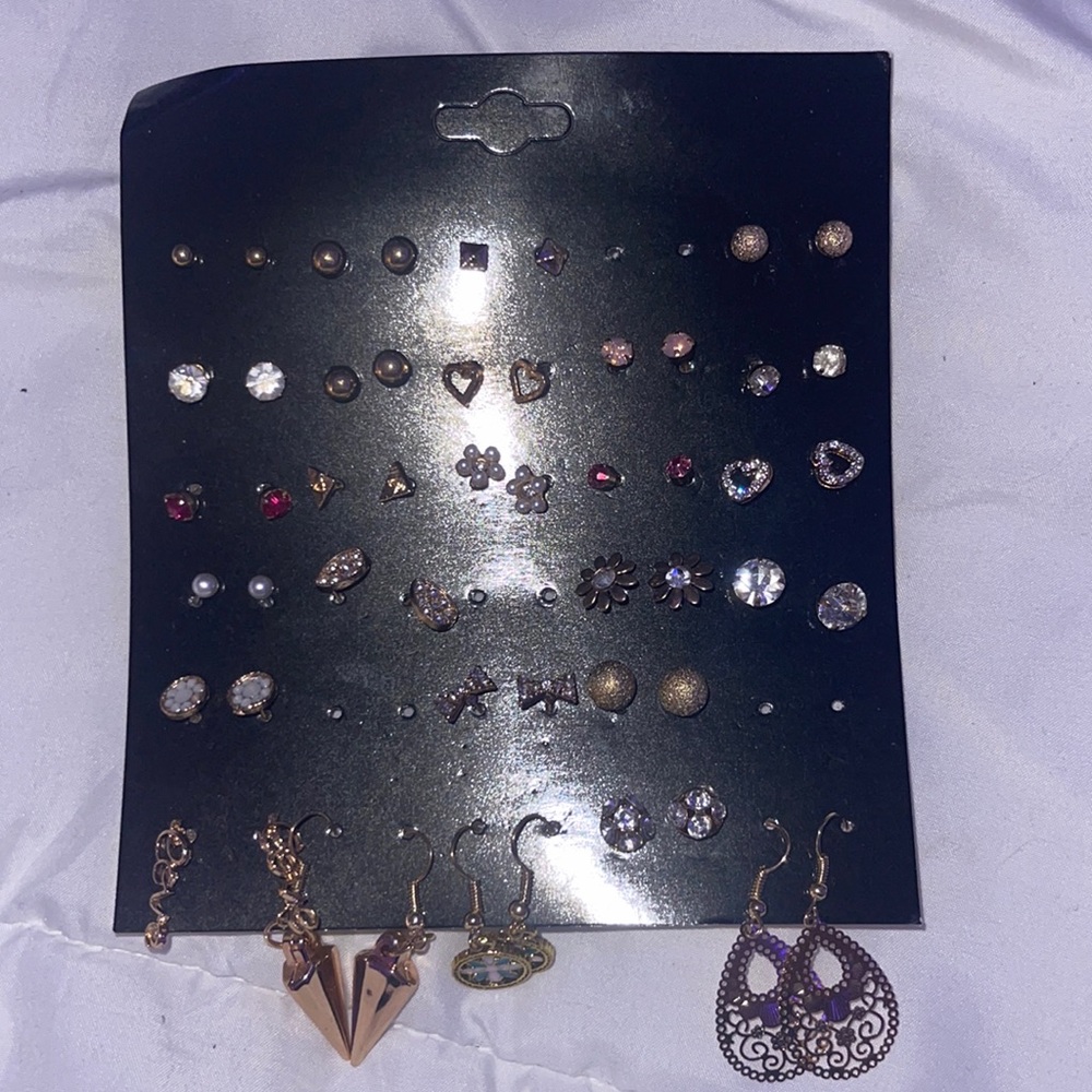 SHEIN misc. earring pack. New but some missing.